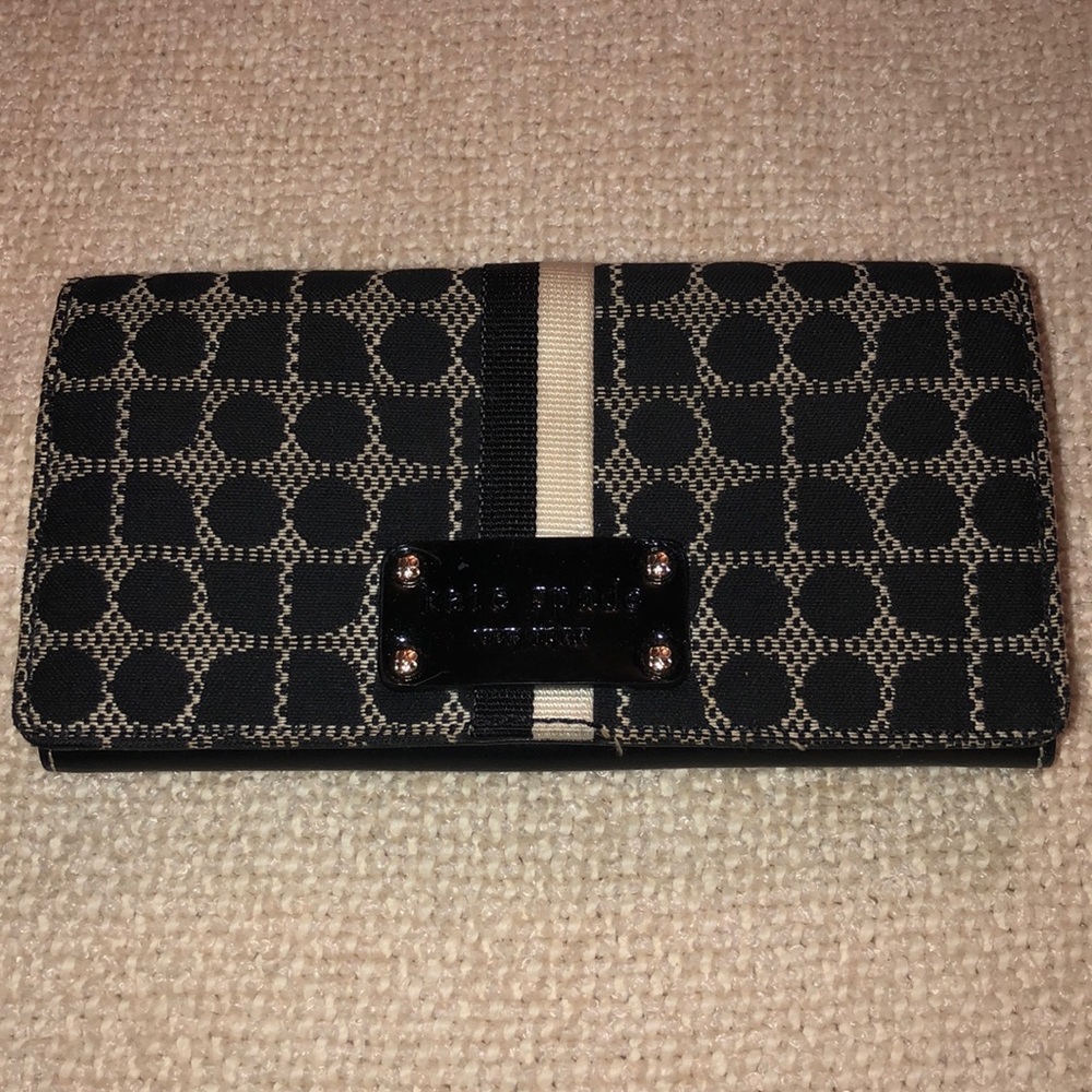 KATE SPADE Checkbook Flip-Up Wallet